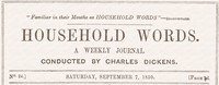 Household words, No. 24, September 7, 1850, Charles Dickens